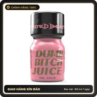 Popper Chính Hãng Tăng Cảm Xúc Cho Cuộc Yêu Popper Twisted Beast Dumb Bitch Juice 10ml - Snapshop Chính Hãng