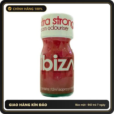Popper Chính Hãng Tăng Cảm Xúc Cho Cuộc Yêu Popper Ibiza Extra Strong 10ml - Snapshop Chính Hãng