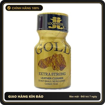 Popper Chính Hãng Tăng Cảm Xúc Cho Cuộc Yêu Popper Gold Extra Strong 10ml (JJ) - Snapshop Chính Hãng