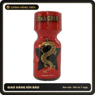 Popper Chính Hãng Tăng Cảm Xúc Cho Cuộc Yêu Popper China Gold 10ml - Snapshop Chính Hãng