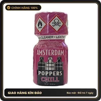 Popper Chính Hãng Tăng Cảm Xúc Cho Cuộc Yêu Popper Amsterdam Chill 10ml - Snapshop Chính Hãng