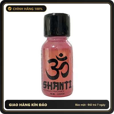 Popper Chính Hãng Tăng Cảm Xúc Cho Cuộc Yêu Popper Indian Dreams Shanti (Patchouli) 15ml - Snapshop Chính Hãng