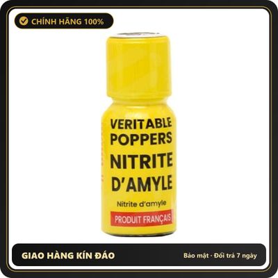 Popper Chính Hãng Tăng Cảm Xúc Cho Cuộc Yêu Popper Veritable Amyl 15ml - Snapshop Chính Hãng