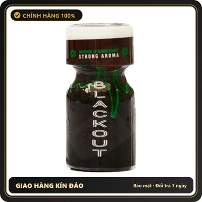 Popper Chính Hãng Tăng Cảm Xúc Cho Cuộc Yêu Popper Blackout 10ml - Snapshop Chính Hãng