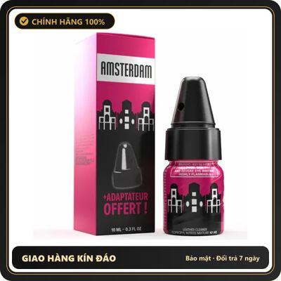 Popper Chính Hãng Tăng Cảm Xúc Cho Cuộc Yêu Popper Amsterdam 10ml met Adapter - Snapshop Chính Hãng