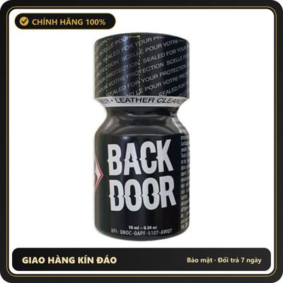 Popper Chính Hãng Tăng Cảm Xúc Cho Cuộc Yêu Popper Backdoor 10ml - Snapshop Chính Hãng