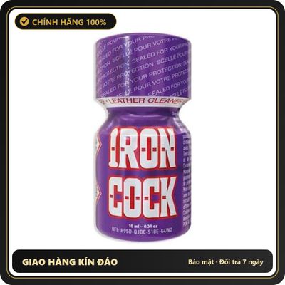 Popper Chính Hãng Tăng Cảm Xúc Cho Cuộc Yêu Popper Iron Cock 10ml - Snapshop Chính Hãng
