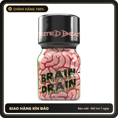 Popper Chính Hãng Tăng Cảm Xúc Cho Cuộc Yêu Popper Twisted Beast Brain Drain 10ml - Snapshop Chính Hãng