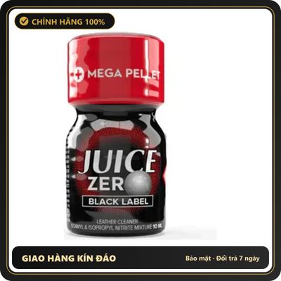 Popper Chính Hãng Tăng Cảm Xúc Cho Cuộc Yêu Popper Juice Zero Black Label 10ml - Snapshop Chính Hãng