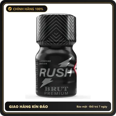 Popper Chính Hãng Tăng Cảm Xúc Cho Cuộc Yêu Popper Rush Brut Premium 10ml - Snapshop Chính Hãng