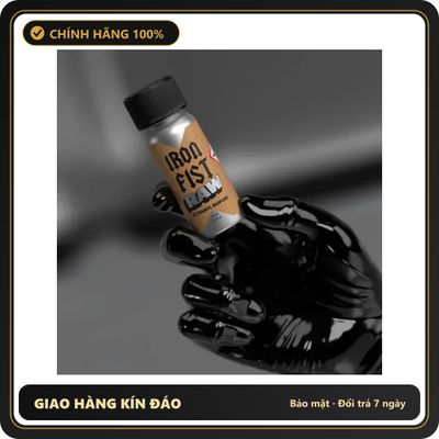 Tinh Dầu Hít Thư Giãn Dành Cho Người Lớn Popper Iron Fist RAW 10ml - Snapshop Chính Hãng