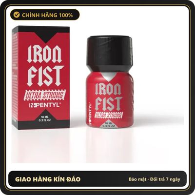 Popper Chính Hãng Tăng Cảm Xúc Cho Cuộc Yêu Popper Iron Fist Ultra Strong 10ml - Snapshop Chính Hãng