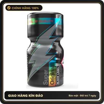 Popper Chính Hãng Tăng Cảm Xúc Cho Cuộc Yêu Popper ⚡Original Super Black Label⚡10ml - Snapshop Chính Hãng