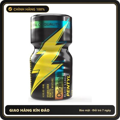 Popper Chính Hãng Tăng Cảm Xúc Cho Cuộc Yêu Popper ⚡Original Black Label Pentyl⚡10ml - Snapshop Chính Hãng