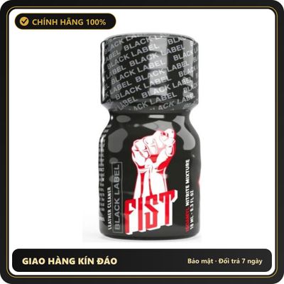 Popper Chính Hãng Tăng Cảm Xúc Cho Cuộc Yêu Popper Fist Deep Formula Black Label 10ml - Snapshop Chính Hãng