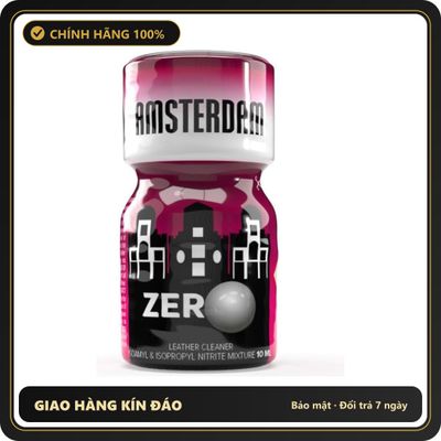 Popper Chính Hãng Tăng Cảm Xúc Cho Cuộc Yêu Popper Amsterdam Zero 10ml - Snapshop Chính Hãng