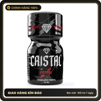 Popper Chính Hãng Tăng Cảm Xúc Cho Cuộc Yêu Popper Cristal Rush 10ml - Snapshop Chính Hãng