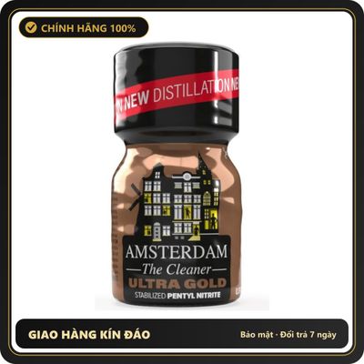 Popper Chính Hãng Tăng Cảm Xúc Cho Cuộc Yêu Popper Amsterdam Ultra Gold 10ml - Snapshop Chính Hãng