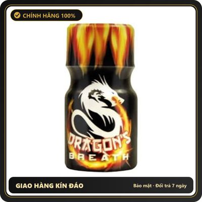Popper Chính Hãng Tăng Cảm Xúc Cho Cuộc Yêu Popper Dragon's Breath 10ml - Snapshop Chính Hãng