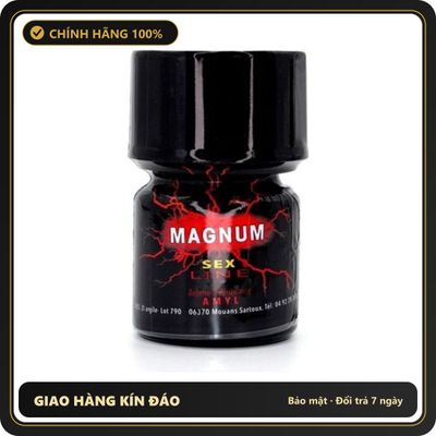 Popper Chính Hãng Tăng Cảm Xúc Cho Cuộc Yêu Popper Sex Line Magnum Red Amyl 15ml - Snapshop Chính Hãng