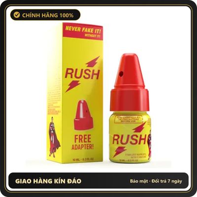 Popper Chính Hãng Tăng Cảm Xúc Cho Cuộc Yêu Popper Rush 10ml met Adapter - Snapshop Chính Hãng