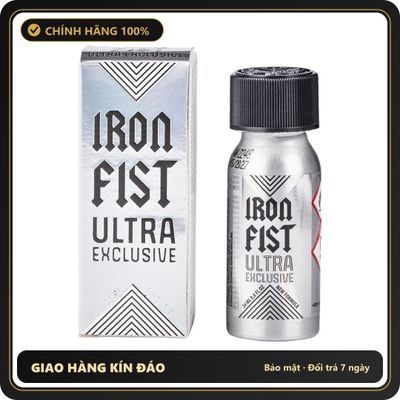 Popper Chính Hãng Tăng Cảm Xúc Cho Cuộc Yêu Popper Iron Fist Ultra Exclusive 24ml - Snapshop Chính Hãng