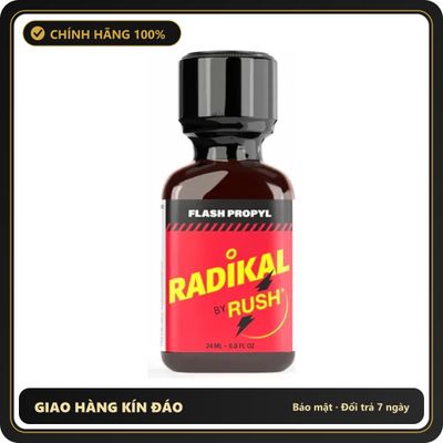 Popper Chính Hãng Tăng Cảm Xúc Cho Cuộc Yêu Popper Radikal Rush Flash Propyl PWD 24ml - Snapshop Chính Hãng