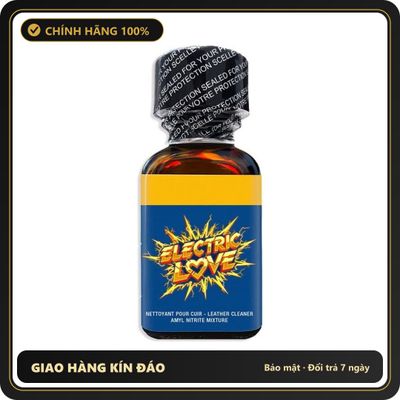 Popper Chính Hãng Tăng Cảm Xúc Cho Cuộc Yêu Popper Electric Love 25ml - Snapshop Chính Hãng
