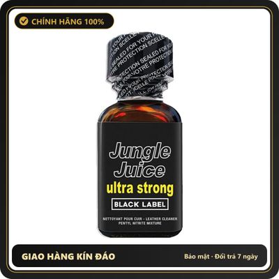 Popper Chính Hãng Tăng Cảm Xúc Cho Cuộc Yêu Popper Jungle Juice Ultra Strong Black Label 25ml - Snapshop Chính Hãng