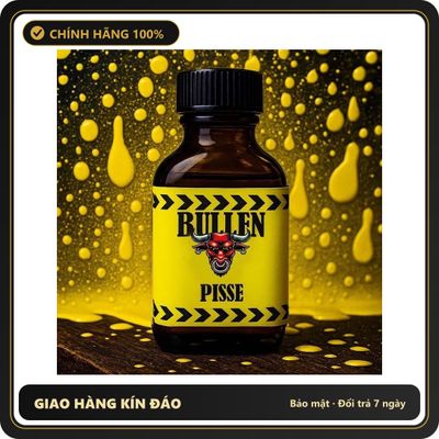 Tinh Dầu Hít Thư Giãn Dành Cho Người Lớn Popper Bullen Pisse 30ml - Snapshop Chính Hãng