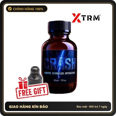 Popper Chính Hãng Tăng Cảm Xúc Cho Cuộc Yêu Popper Crash Harder, Faster & More intense 30ml - Snapshop Chính Hãng