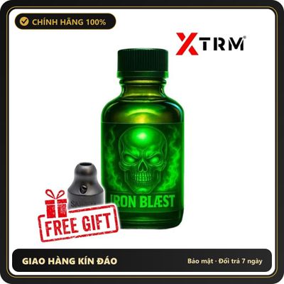 Popper Chính Hãng Tăng Cảm Xúc Cho Cuộc Yêu Popper Iron Blast Green 30ml - Snapshop Chính Hãng
