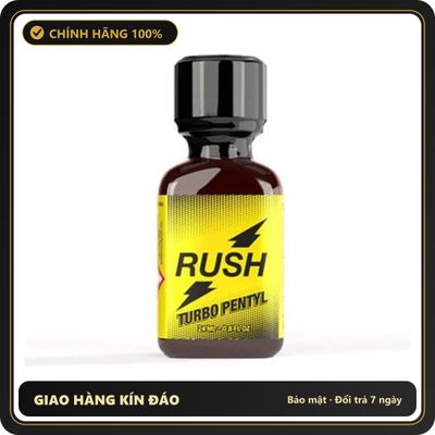 Popper Chính Hãng Tăng Cảm Xúc Cho Cuộc Yêu Popper Rush Turbo Pentyl 24ml - Snapshop Chính Hãng