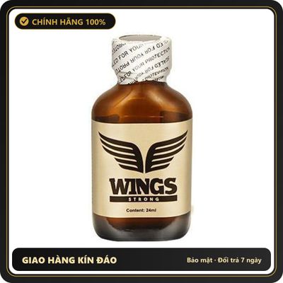 Popper Chính Hãng Tăng Cảm Xúc Cho Cuộc Yêu Popper Wings Brown Strong 24ml - Snapshop Chính Hãng
