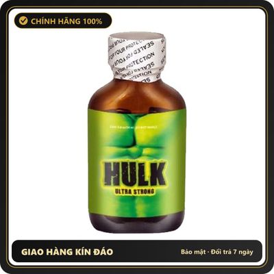 Popper Chính Hãng Tăng Cảm Xúc Cho Cuộc Yêu Popper Hulk Ultra Strong 24ml - Snapshop Chính Hãng