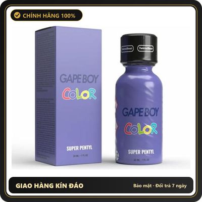 Popper Chính Hãng Tăng Cảm Xúc Cho Cuộc Yêu Popper Twisted Beast Gape Boy Color Super Pentyl 30ml - Snapshop Chính Hãng
