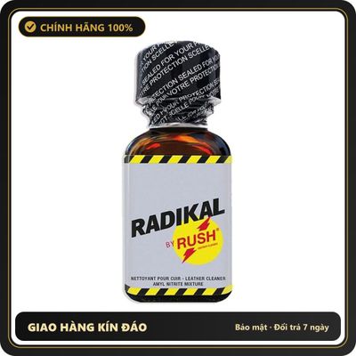 Popper Chính Hãng Tăng Cảm Xúc Cho Cuộc Yêu Popper Radikal Rush 25ml - Snapshop Chính Hãng