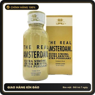 Popper Chính Hãng Tăng Cảm Xúc Cho Cuộc Yêu Popper Real Amsterdam Extra Strong New Formula 30ml (JJ) - Snapshop Chính Hãng