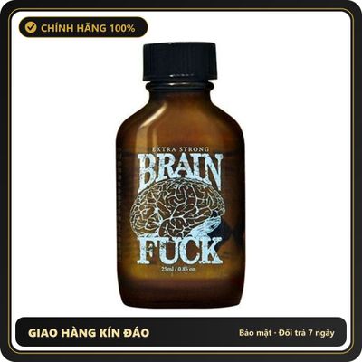Popper Chính Hãng Tăng Cảm Xúc Cho Cuộc Yêu Popper Brain Fuck extra strong 25ml - Snapshop Chính Hãng