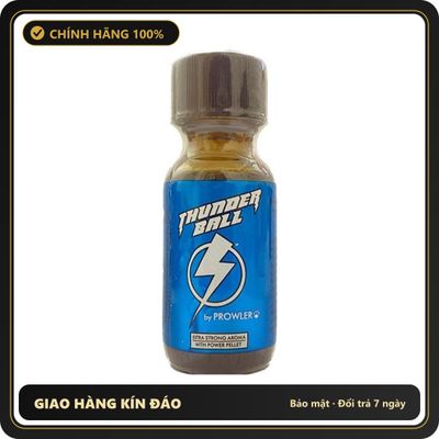 Popper Chính Hãng Tăng Cảm Xúc Cho Cuộc Yêu Popper Thunder Ball Extra Strong Aroma 25ml - Snapshop Chính Hãng