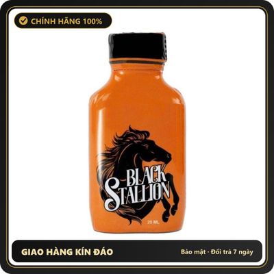 Popper Chính Hãng Tăng Cảm Xúc Cho Cuộc Yêu Popper Black Stallion 25ml - Snapshop Chính Hãng