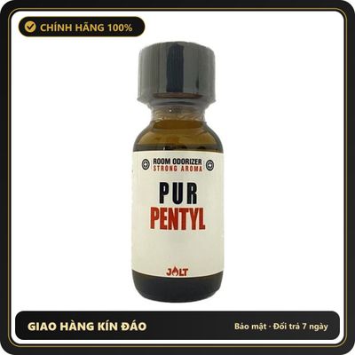 Popper Chính Hãng Tăng Cảm Xúc Cho Cuộc Yêu Popper Pur Pentyl 25ml (Jolt) - Snapshop Chính Hãng
