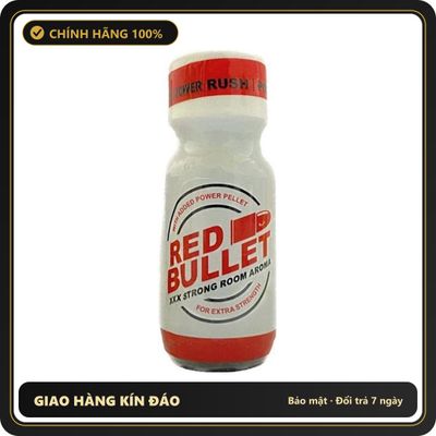 Popper Chính Hãng Tăng Cảm Xúc Cho Cuộc Yêu Popper Red Bullet XXX Strong 25ml - Snapshop Chính Hãng