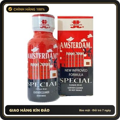 Popper Chính Hãng Tăng Cảm Xúc Cho Cuộc Yêu Popper Amsterdam Special New Formula 30ml (JJ) - Snapshop Chính Hãng