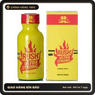 Popper Chính Hãng Tăng Cảm Xúc Cho Cuộc Yêu Popper Rush Ultra Strong 30ml (JJ) - Snapshop Chính Hãng