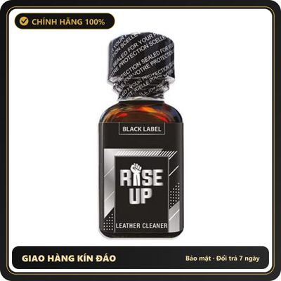 Popper Chính Hãng Tăng Cảm Xúc Cho Cuộc Yêu Popper Rise Up Black Label 25ml - Snapshop Chính Hãng