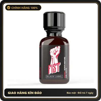 Popper Chính Hãng Tăng Cảm Xúc Cho Cuộc Yêu Popper Fist Deep Formula Black Label 24ml - Snapshop Chính Hãng