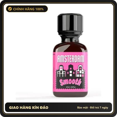 Popper Chính Hãng Tăng Cảm Xúc Cho Cuộc Yêu Popper Amsterdam Smooth 24ml - Snapshop Chính Hãng