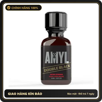 Popper Chính Hãng Tăng Cảm Xúc Cho Cuộc Yêu Popper Amyl Double Black 24ml - Snapshop Chính Hãng