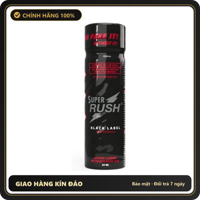 Popper Chính Hãng Tăng Cảm Xúc Cho Cuộc Yêu Popper Super Rush Black Label Pentyl Long 24ml - Snapshop Chính Hãng